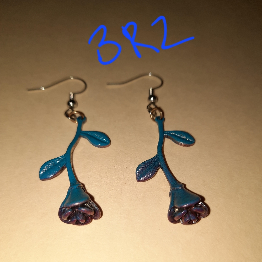 Rose Dangle Earrings